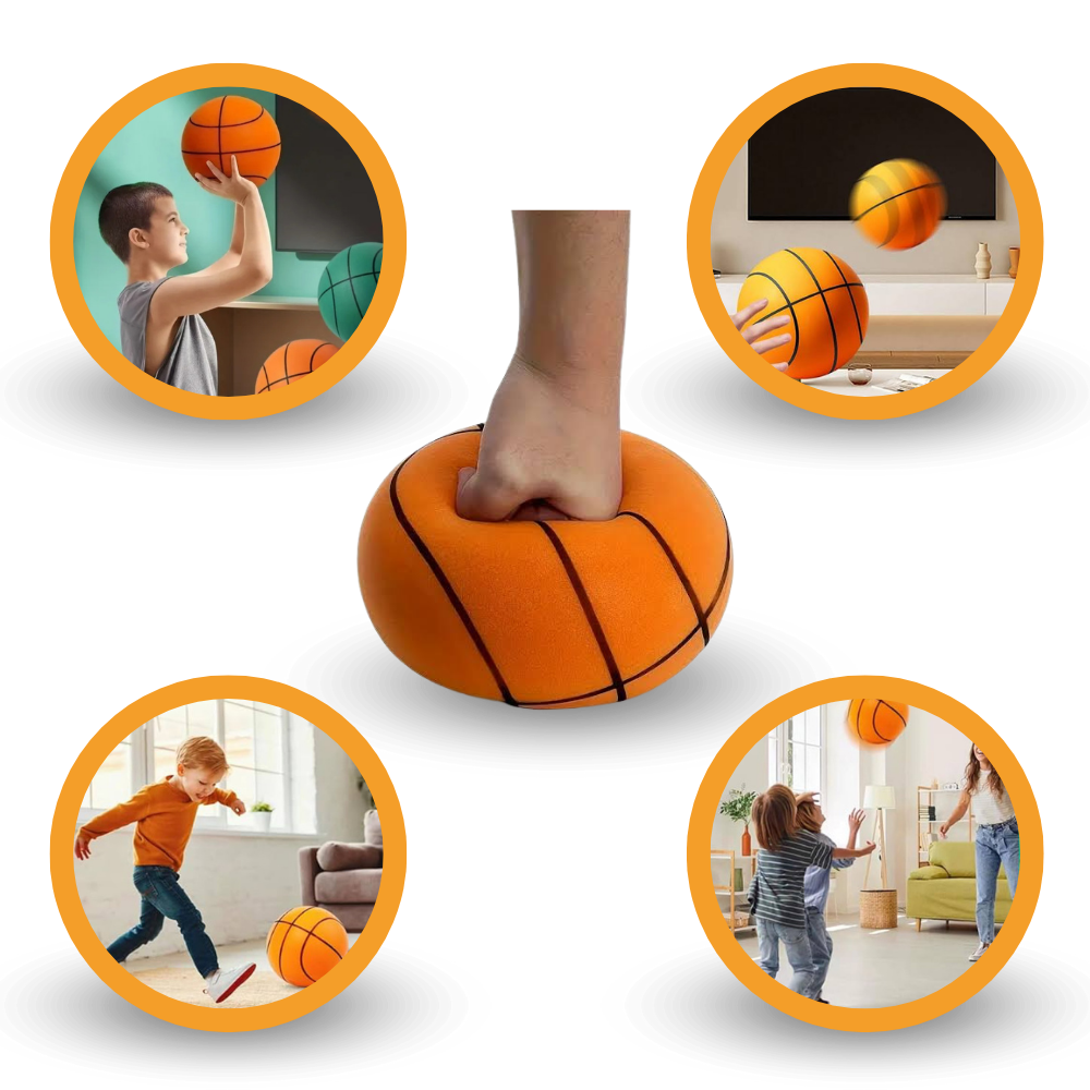 Silent Basketball – Fun and Safe Sports Activity - Soundless Ball