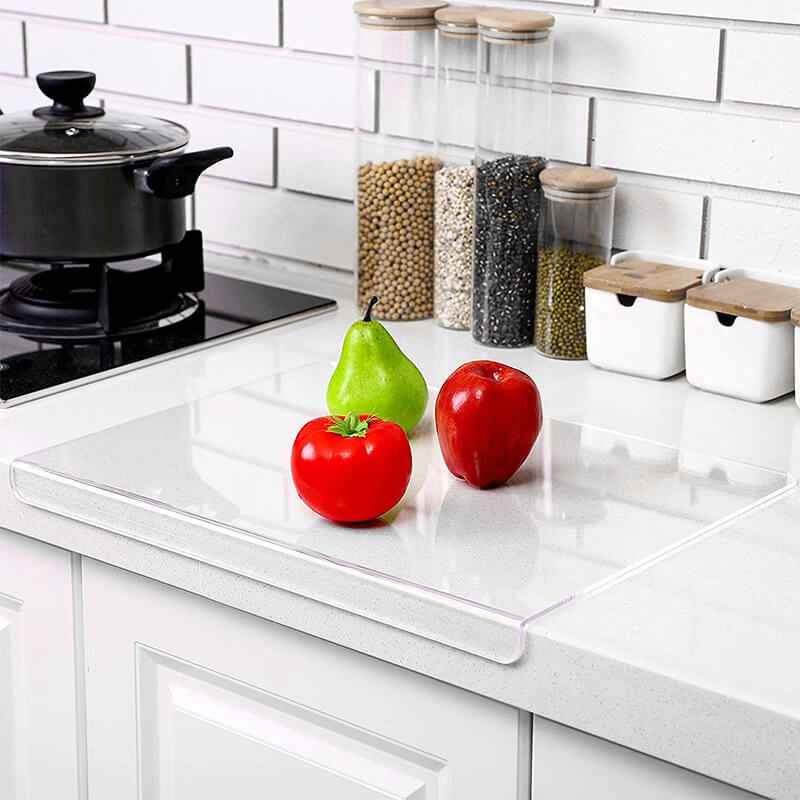 Non-Slip Acrylic Cutting Board | Transparent, Durable & Ideal for Home and Professional Use