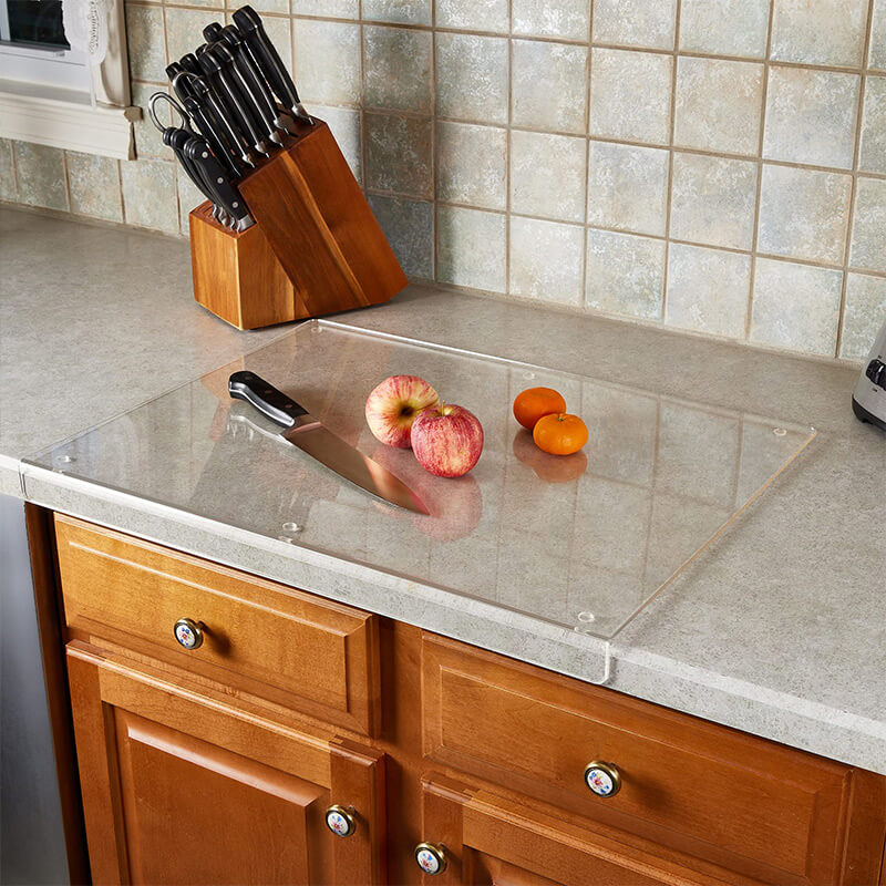 Non-Slip Acrylic Cutting Board | Transparent, Durable & Ideal for Home and Professional Use