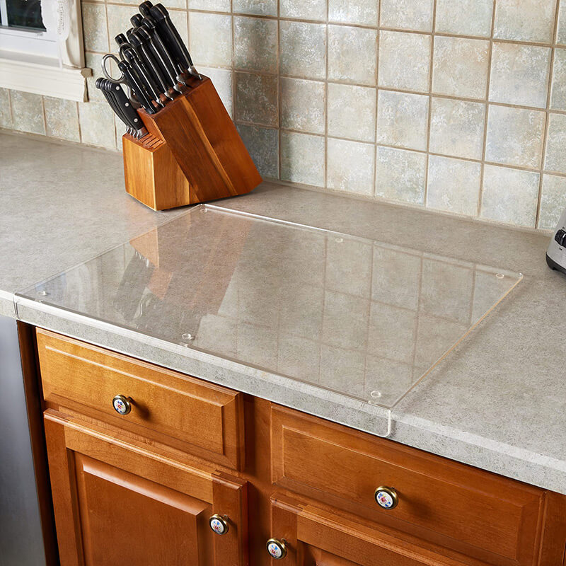 Non-Slip Acrylic Cutting Board | Transparent, Durable & Ideal for Home and Professional Use