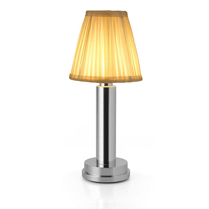LED Fabric Table Lamp - Modern Design with Adjustable Brightness for Living Room & Bedroom Lighting