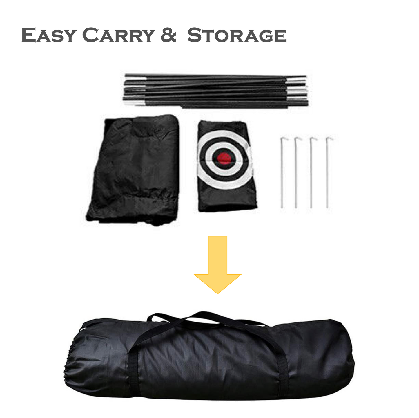 Golf Practice Net for Home or Backyard - Drive Your Game with Indoor and Outdoor Golf Training Nets - 3 Meter