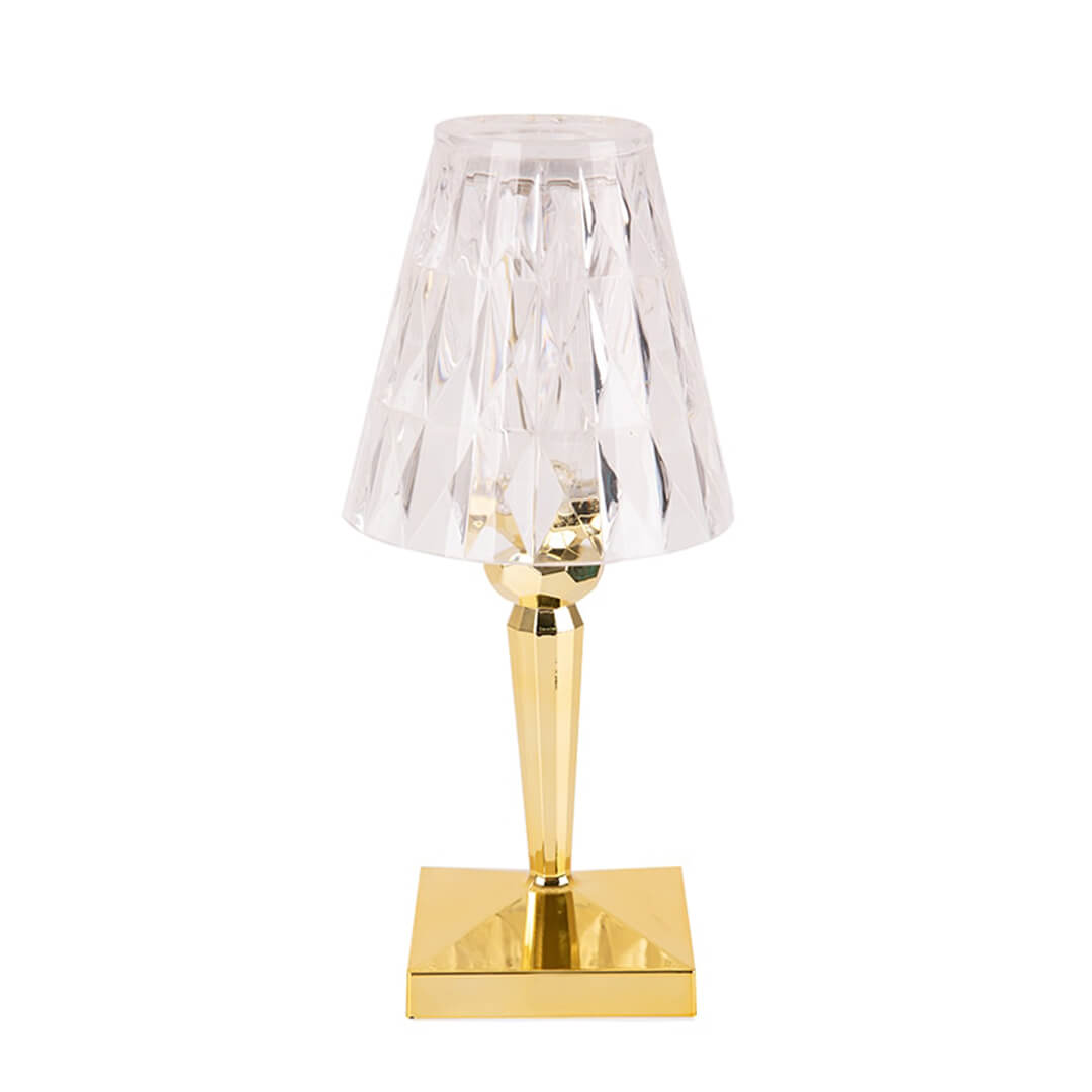 LED Crystal Table Lamp - Modern Decorative Lighting for Living Room, Bedroom & Office Use