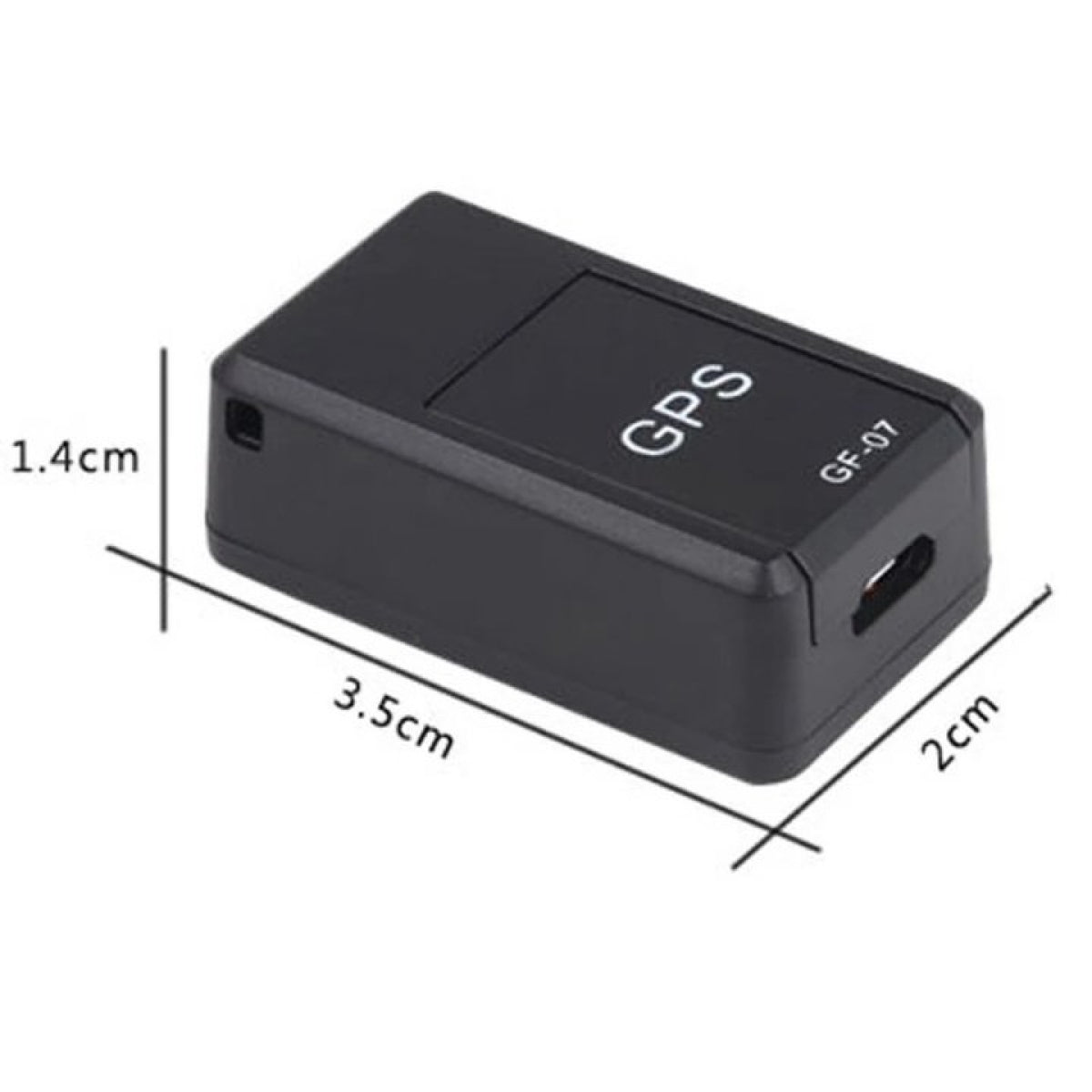 Small GPS Tracker | Magnetic, Waterproof Anti-Theft Locator for Vehicles & Personal Items with Global Tracking