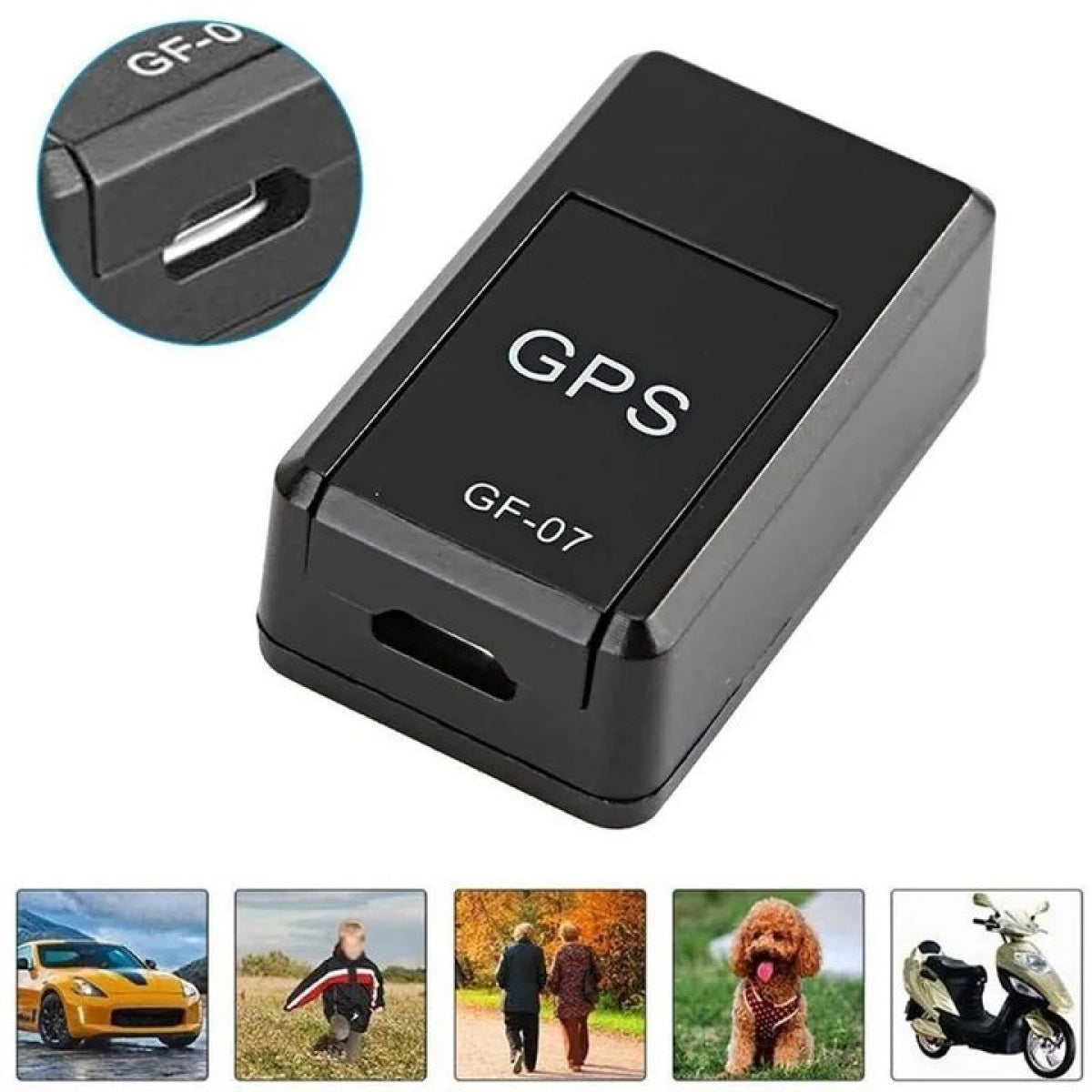 Small GPS Tracker with Magnetic Anti-Theft Design for Vehicles, Luggage, and Personal Items Tracking