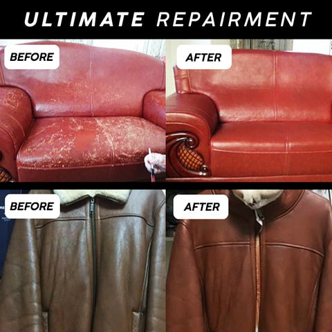 Multipurpose Leather Repair Kit | Eco-Friendly, Oil-Free Solution for Restoring Cracked Leather in Home, Office & Car