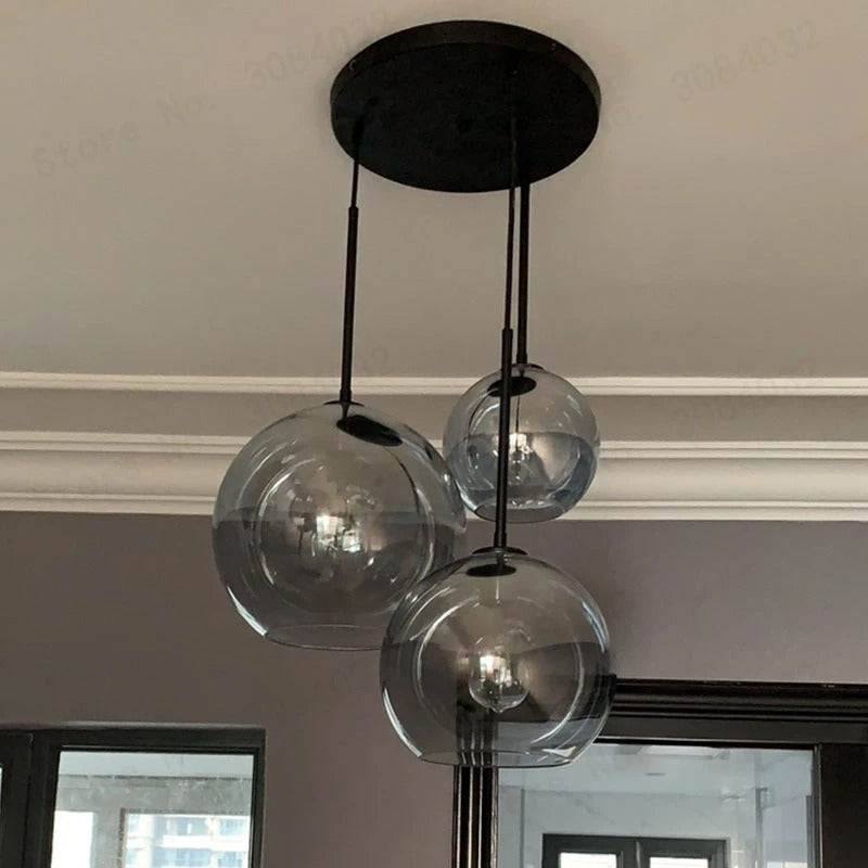 Broadway Pendant Light Fixture - Modern Industrial Hanging Lamp for Kitchen Island & Dining Room