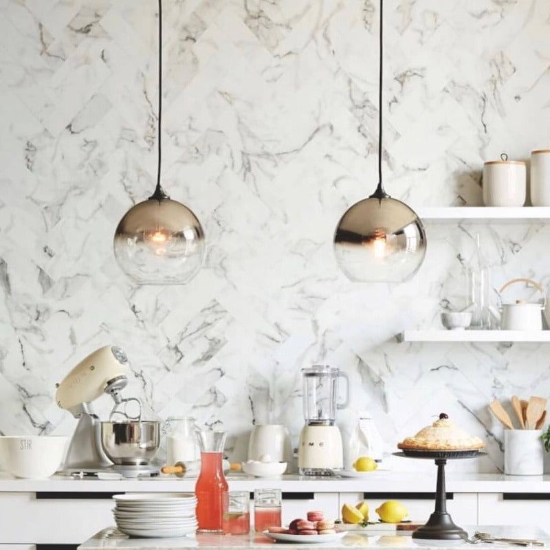 Broadway Pendant Light Fixture - Modern Industrial Hanging Lamp for Kitchen Island & Dining Room