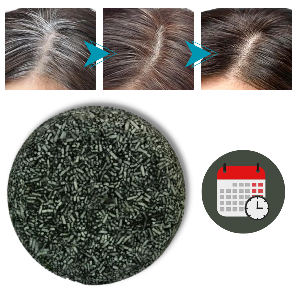 Gray Hair Control Shampoo | Reverse Gray Hair with Natural Shampoo – Darkening Formula for Healthy Hair