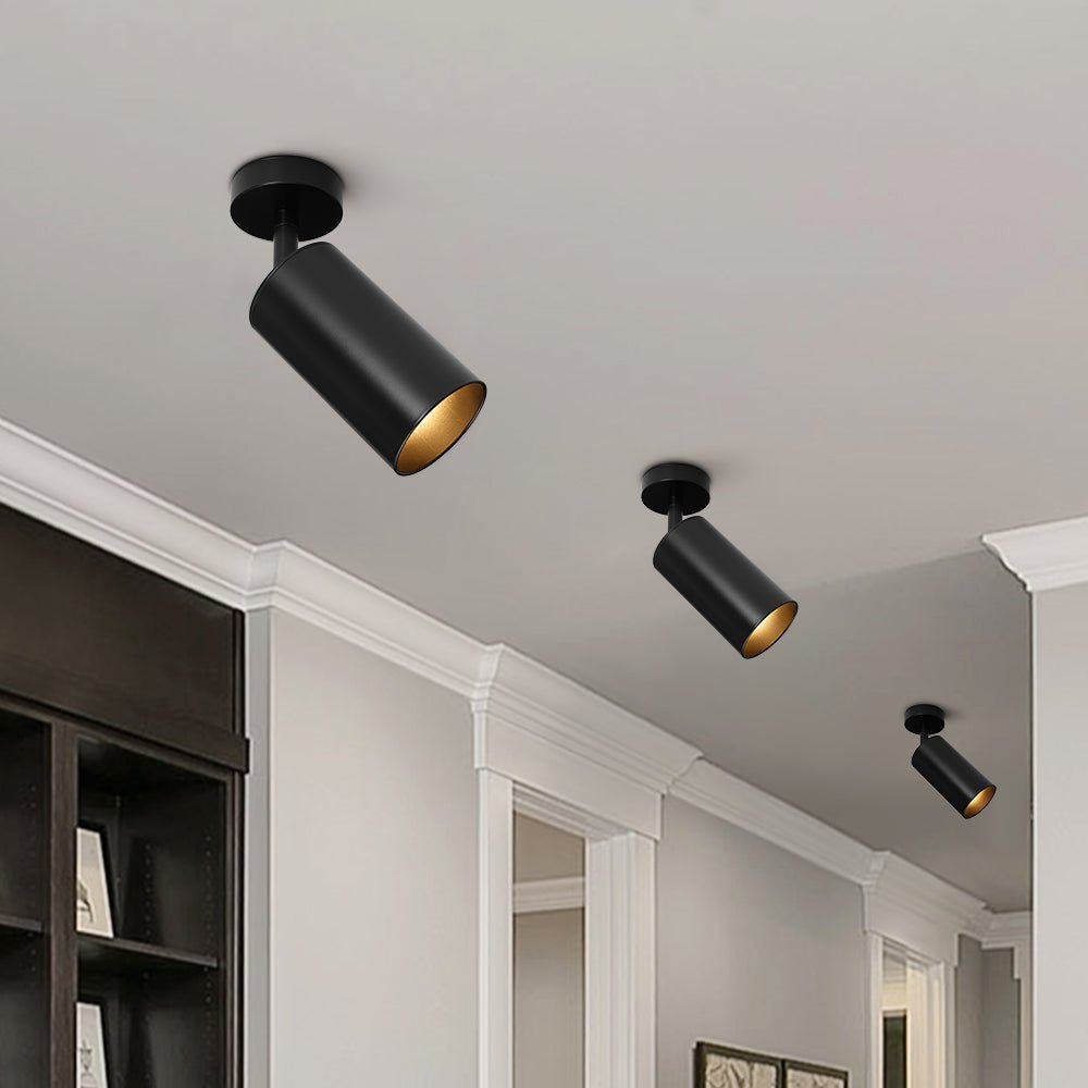 LED Adjustable Track Spot Light - 1-Light 350-Degree Rotatable Fixture for Home Lighting & Accent Illumination