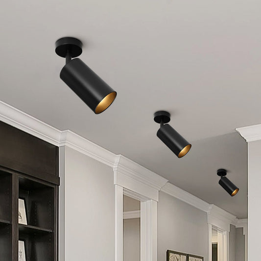 LED Adjustable Track Spot Light - 1-Light 350-Degree Rotatable Fixture for Home Lighting & Accent Illumination