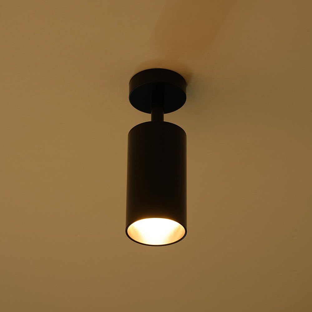 LED Adjustable Track Spot Light - 1-Light 350-Degree Rotatable Fixture for Home Lighting & Accent Illumination