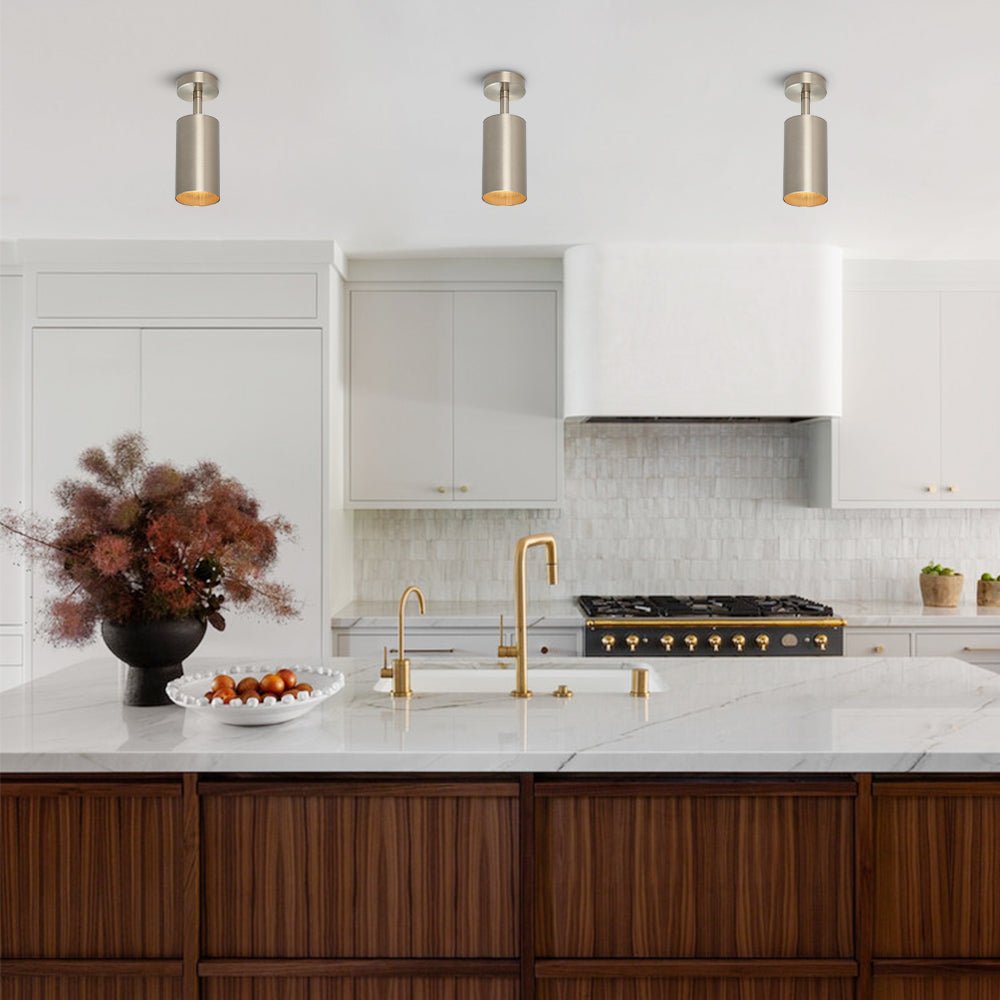 LED Adjustable Track Spot Light - 1-Light 350-Degree Rotatable Fixture for Home Lighting & Accent Illumination