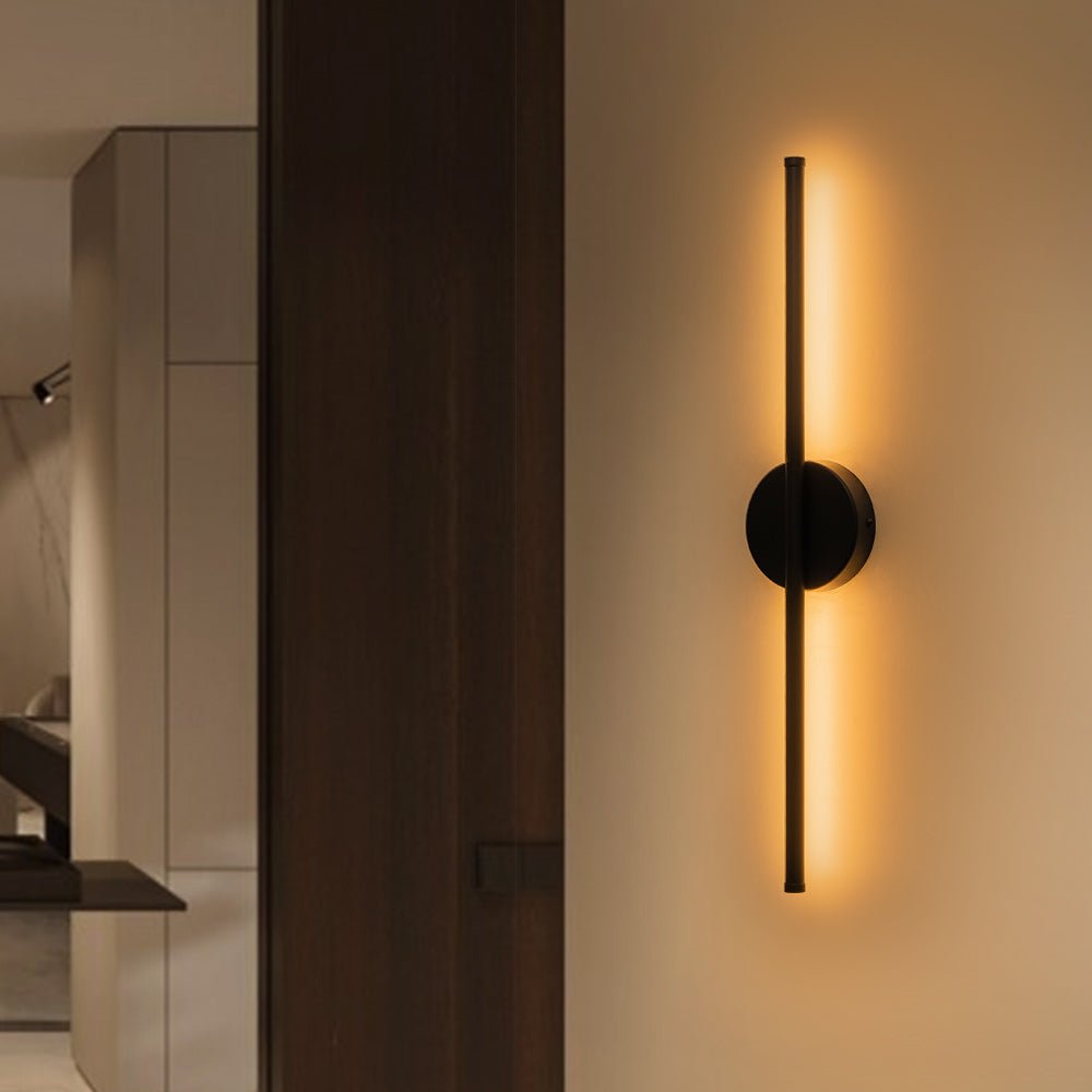 LED Linear Wall Light - Modern Minimalist Strip Design for Living Room, Hallway & Bedroom Lighting