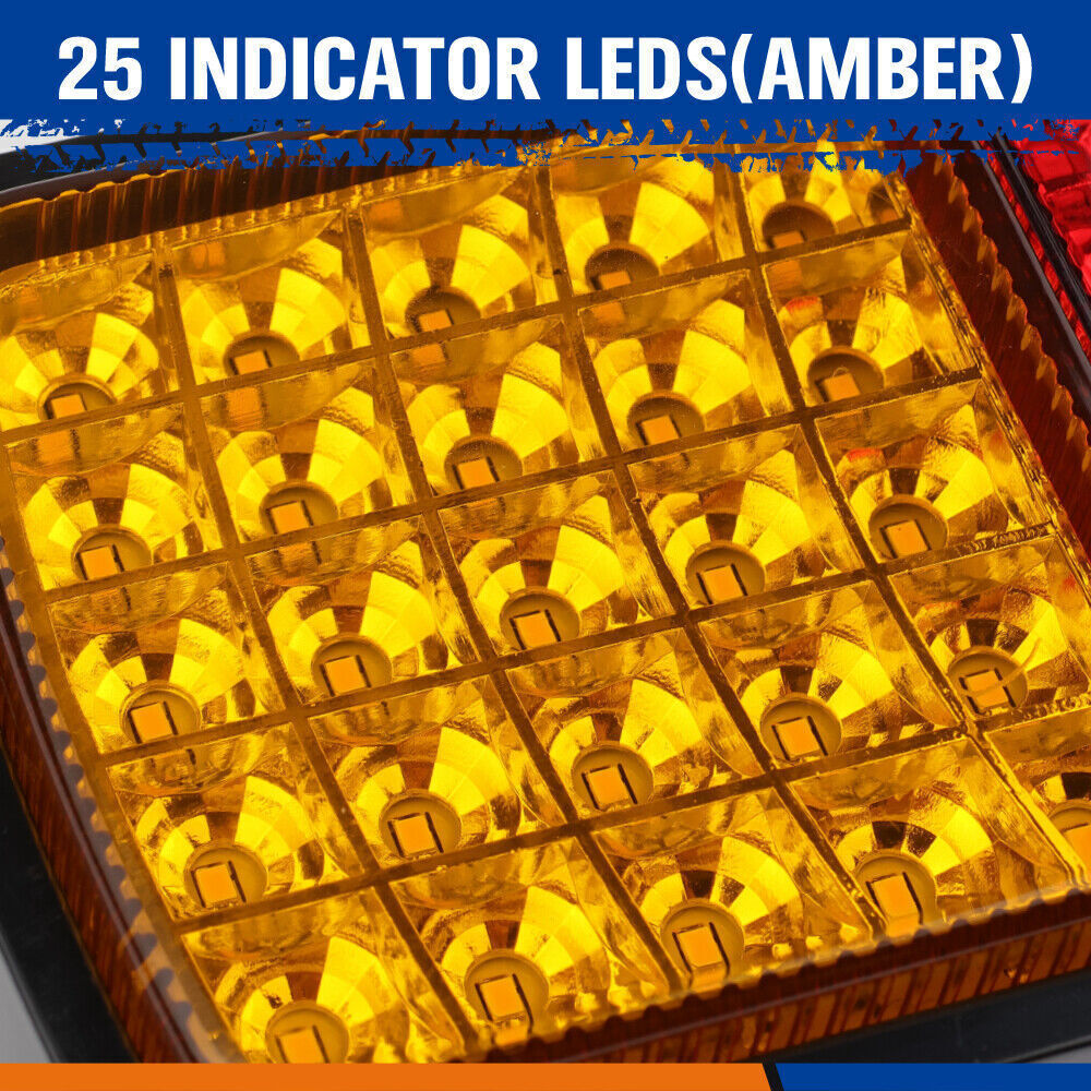 75 LED Tail Lights | Waterproof, Energy-Efficient & Universal for Utes, Trailers, Trucks, Caravans & Boats