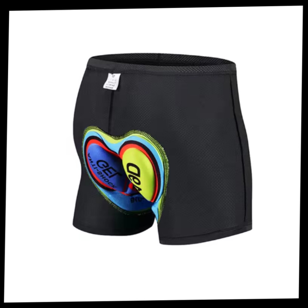 Men's Padded Bike Shorts – Seamless Cycling Underwear for Comfort & Performance