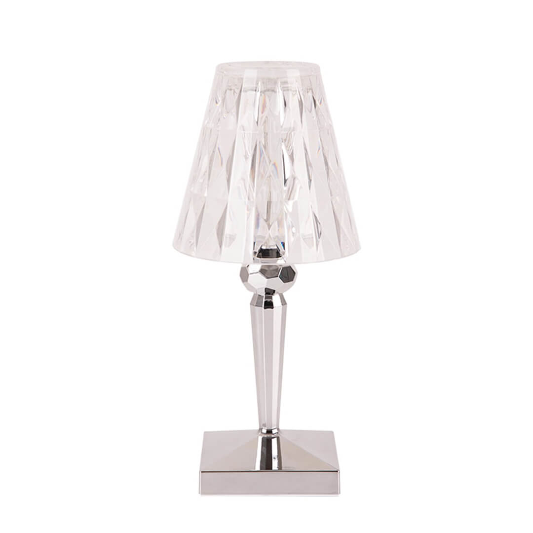 LED Crystal Table Lamp - Modern Decorative Lighting for Living Room, Bedroom & Office Use