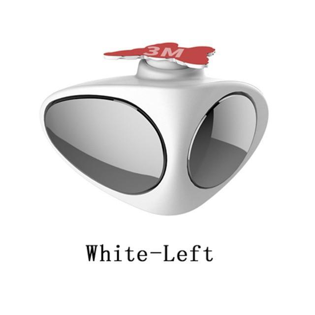 360° Adjustable Blind Spot Mirror – Wide Angle Rear View for Car Interior & Reversal Assistance