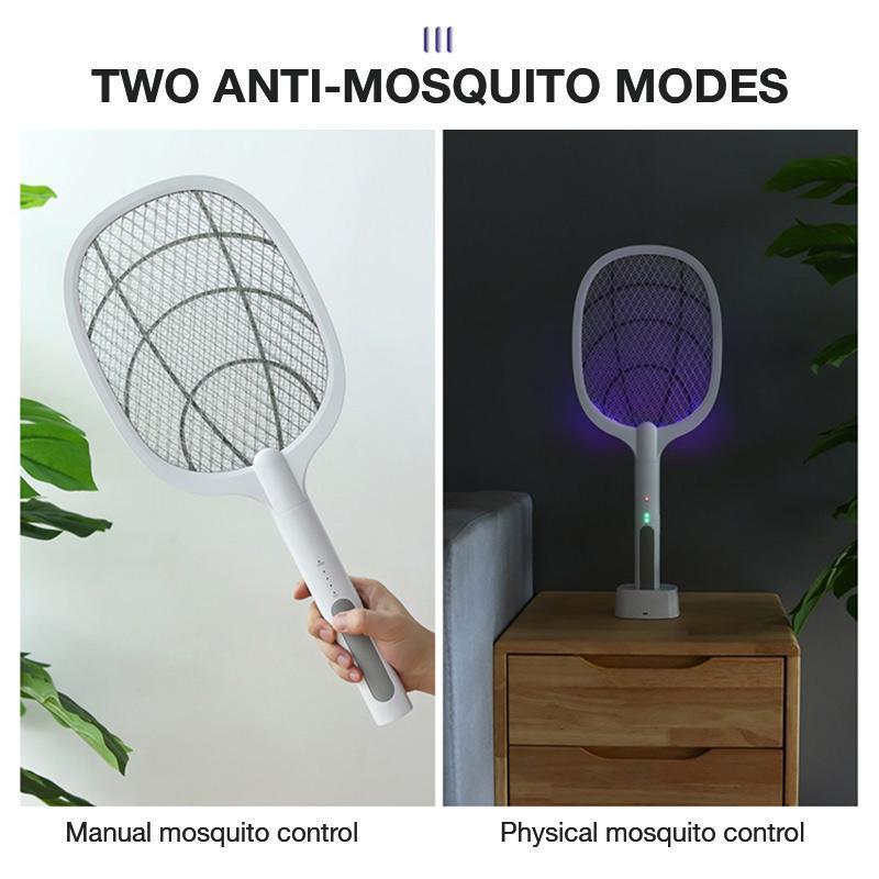 Insect Killer Tennis Racket – Portable Electric Mosquito Swatter, Night Mosquito Killing Lamp