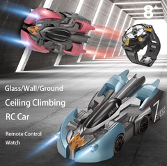 2.4G Anti Gravity Wall Climber 360 Rotating Stunt RC Car Antigravity Machine Wall Climber Car