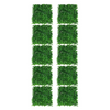 Image of 10Pcs Artificial Grass Wall Backdrop Fake Grass For Outdoor Wedding Decoration