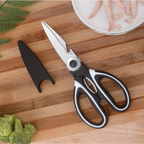 Heavy Duty Kitchen Scissors – Stainless Steel Multi-Purpose Cutter for Meat, Fish & Veggies