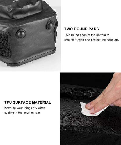 Pro Cycling Pannier Bags | Waterproof, 20L Capacity & Quick-Release for Commuting and Weekend Adventures