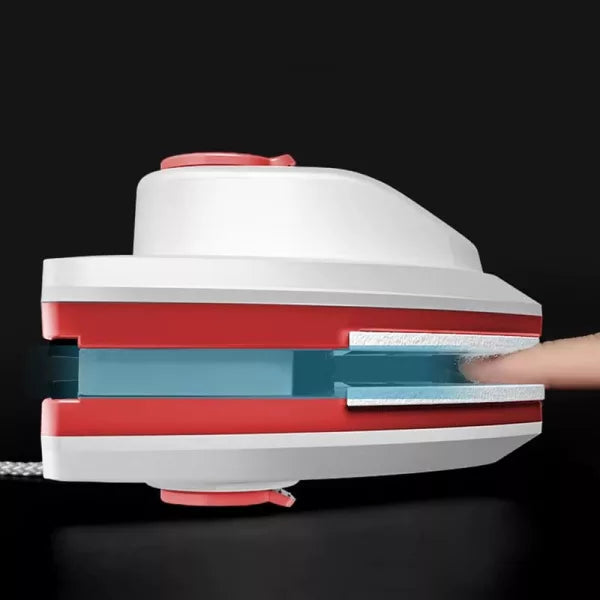 Double-Sided Magnetic Window Cleaner Tool | Ergonomic, Durable & Ideal for Glass Surfaces, Mirrors & Shower Doors