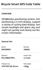 Bike Cycling GPS Computer | Bluetooth Wireless, IPX7 Waterproof & Ideal for Outdoor Adventures