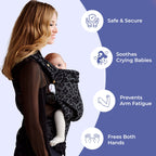 Classic Baby Carrier | Ergonomic, Breathable & Adjustable for Newborns to Toddlers