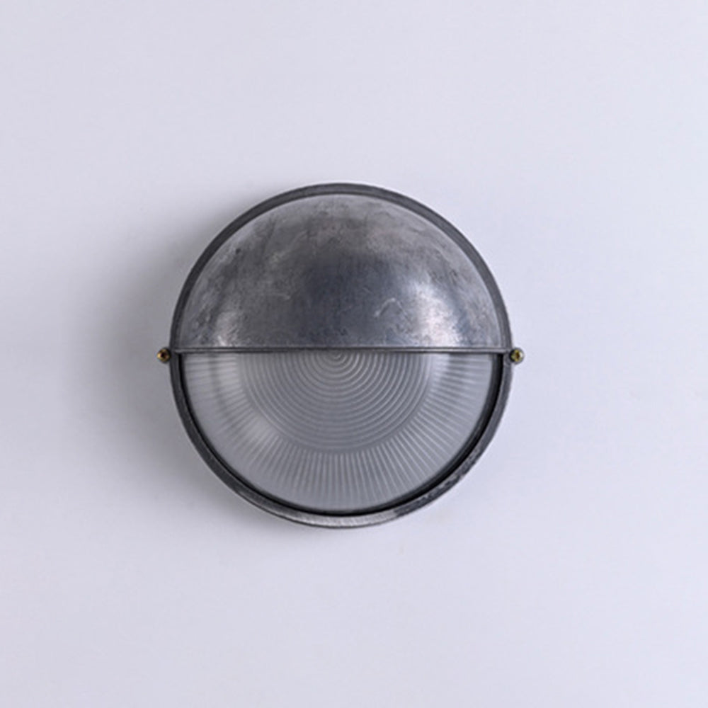 Retro Industrial Vintage Glass Wall Lamp - IP65 Waterproof Outdoor Lighting for Patios & Gardens