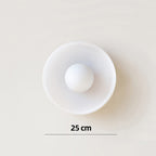 LED Round Ceiling Light Fixture - Modern Design for Living Room, Kitchen & Hallway Lighting