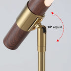 LED Desk Lamp with Adjustable Arm and USB Charging Port for Home Office & Study Use