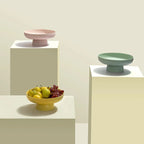 Ceramic Fruit Bowl - Modern Decorative Centerpiece for Kitchen & Dining Table