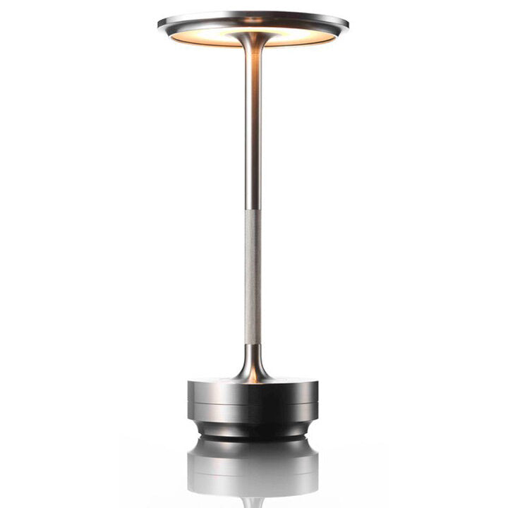 Mini Lamp LED: Cordless USB Table Lamp for Lounge & Restaurants - Sleek Ambient Design