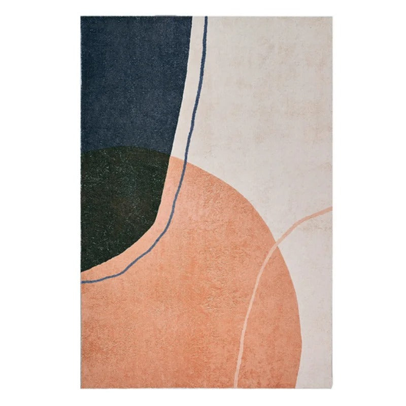 Wool Area Rug Collection - Handcrafted Geometric Patterns for Living Room & Bedroom Decor