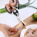 Heavy Duty Kitchen Scissors – Stainless Steel Multi-Purpose Cutter for Meat, Fish & Veggies