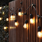 LED Festoon String Lights - 2025 Edition, Waterproof Outdoor Decorative Lighting for Patios, Gardens, and Events