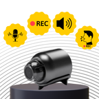 1080P HD Wireless Surveillance Camera | Infrared Night Vision, Wide-Angle View & Remote Access for Home or Office Security