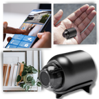 1080P HD Wireless Surveillance Camera | Infrared Night Vision, Wide-Angle View & Remote Access for Home or Office Security