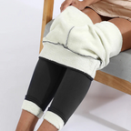 Premium Sherpa Fleece Leggings | Ultra-Soft, Stretchy & Warm for Winter Comfort and Style