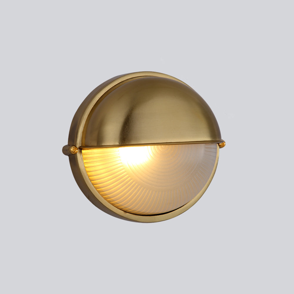 Retro Industrial Vintage Glass Wall Lamp - IP65 Waterproof Outdoor Lighting for Patios & Gardens