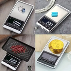 Digital Pocket Scale | Accurate to 0.01g, Compact Design & Ideal for Kitchen, Hobbies, and Jewellery Weighing