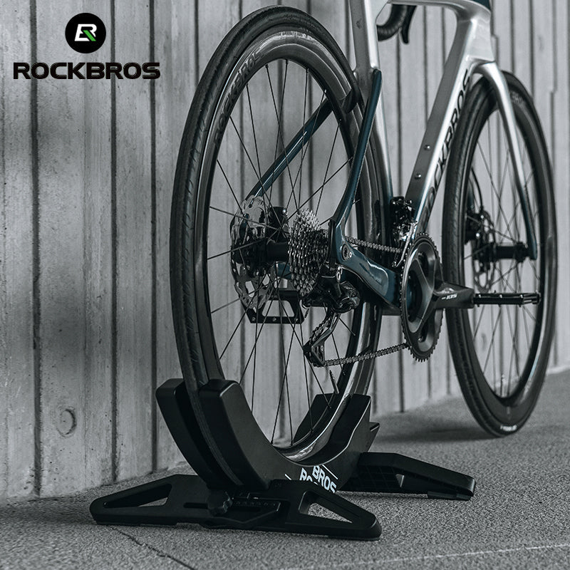 Adjustable Bike Stand | Sturdy, Weather-Resistant Design for MTB and Road Bikes, Ideal for Indoor Storage