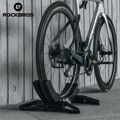 Adjustable Bike Stand | Sturdy, Weather-Resistant Design for MTB and Road Bikes, Ideal for Indoor Storage