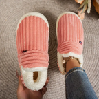 Fleece Comfort Slippers | Ultra-Soft, Memory Foam & Anti-Slip for Cozy Indoor Relaxation