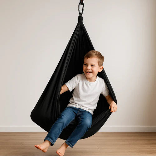 Sensory Autism Therapy Swing - Indoor & Outdoor Hammock for Kids, Durable Fabric, Adjustable, Relaxation & Sensory Play