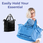 Waterproof Travel Bag | 40L Capacity with Expandable Design & Multiple Pockets for 7-Day Adventures