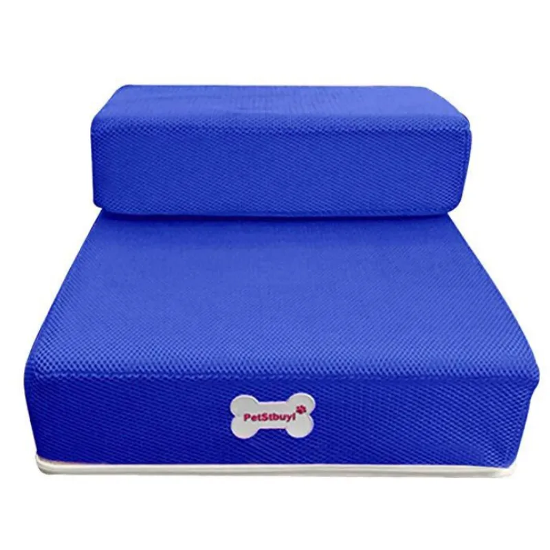 Dog Stairs for Sofa & Bed | Non-Slip, Soft Foam Steps for Small & Older Pets