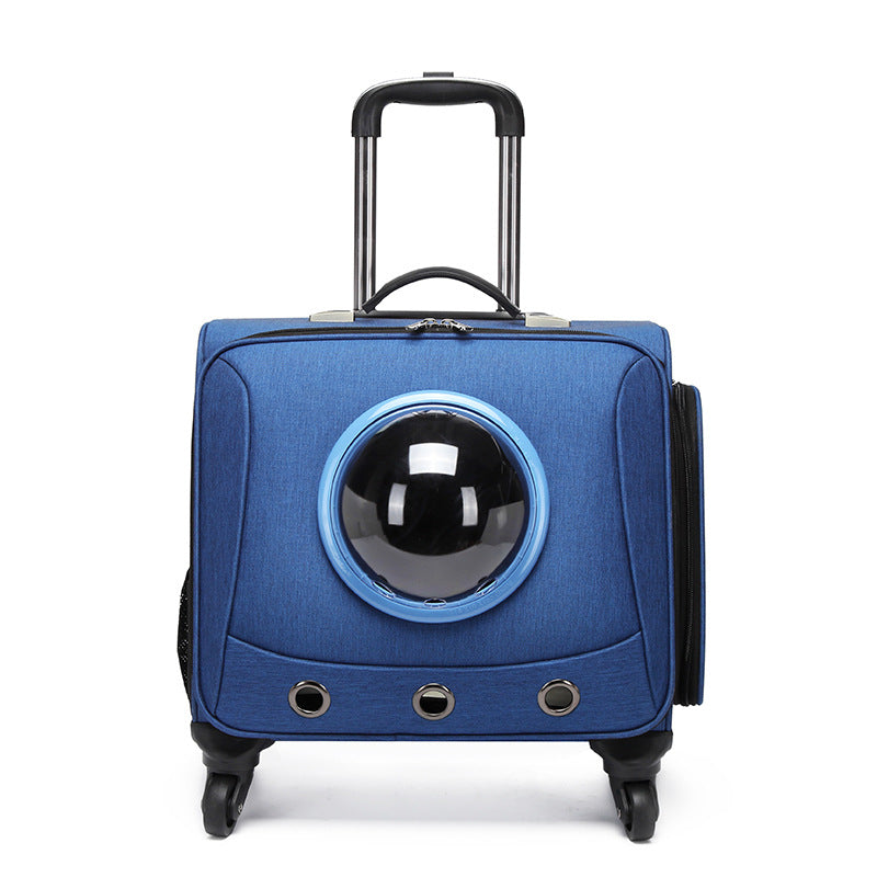 Pet Travel Capsule | Comfortable, Portable & Safe for Stress-Free Journeys with Your Furry Friend